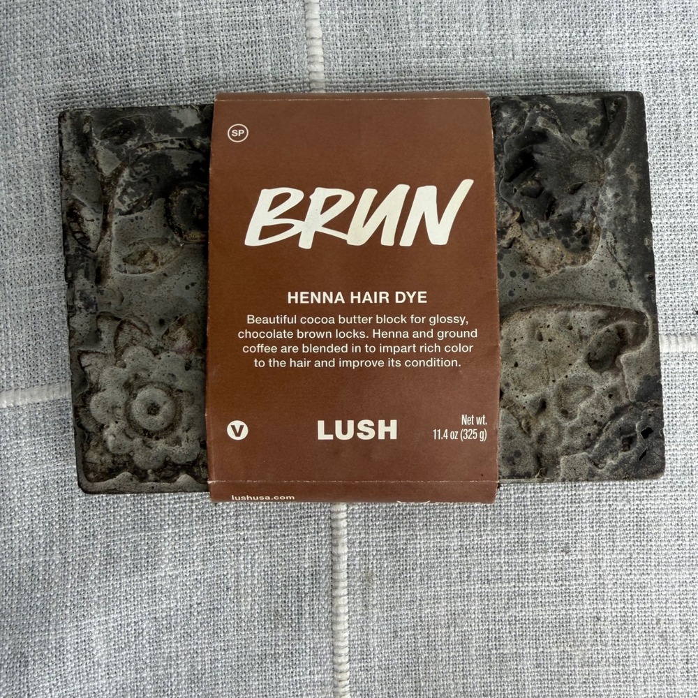 LUSH Brun Brown Henna Hair Dye - EX 2020